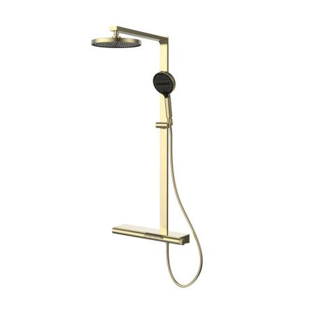 Душевая стойка Vincea Aspire VSFS-4AS1BG настенная цвет золото