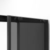 Душевой уголок Niagara Nova NG-2828-34BLACK 80х80 стекло тонированное профиль черный без поддона