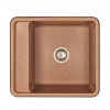 Кухонная мойка Aquaton Беллис 1A724932BS270 57х51 цвет коричневый поверхность матовая