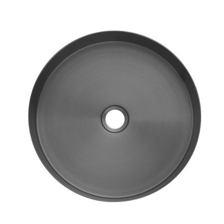 Раковина из нержавеющей стали AltroBagno Costoso AltroBagnoCostoso001006MtGr 40х40 накладная цвет оружейная сталь