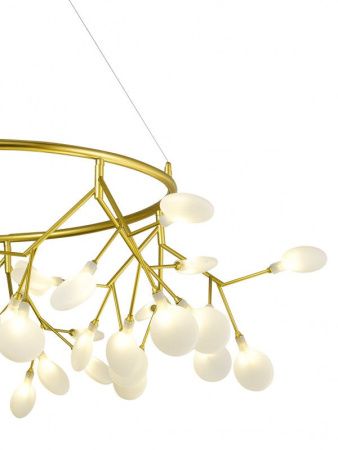 Люстра подвесная Natali Kovaltseva Grace (Граце) GRACE 75128/8C GOLD SATIN