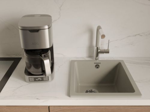 Смеситель для кухни Rivelato 9022203 topazio cromo на мойку хром/бежевый - фото 4