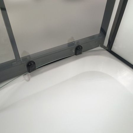 Душевая кабина Тритон Прайм-Блэк Щ0000071582 90х90 четверть круга с крышей ориентация универсальная