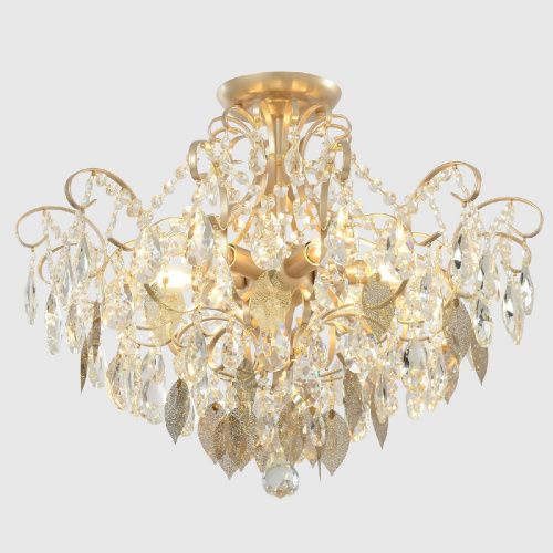 Люстра потолочная Crystal Lux Esmiralda (Есмиралда) ESMIRALDA PL6 GOLD - фото 5
