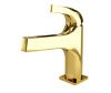 Смеситель Wasserkraft Sauer 7100 7103 на раковину золото