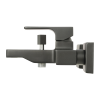 Смеситель для ванны Mariani Rebel B14212RE настенный черный