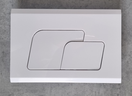 Клавиша смыва механическая CeramaLux MC-014 цвет белый