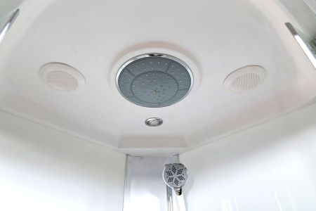 Душевая кабина AvaCan L610GM+EL 100х100 четверть круга с крышей ориентация универсальная