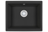 Кухонная мойка Granula 5551, ТУРМАЛИН 55х46 цвет черный поверхность матовая