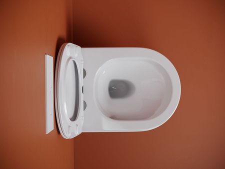 Унитаз подвесной Ceramica Nova UNO CN11001T белый с сиденьем микролифт смыв торнадо