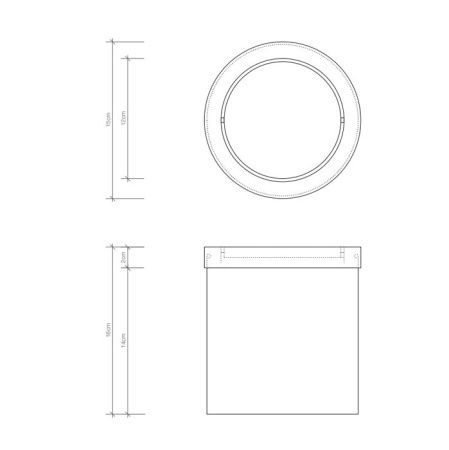 Ведро мусорное Decor Walther Universal 611070