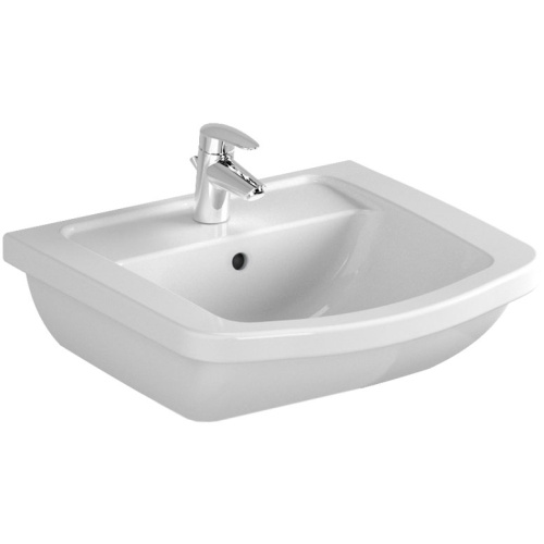 Раковина Vitra Form 300 55 см 9602B003-7650 подвесная цвет белый - фото 2