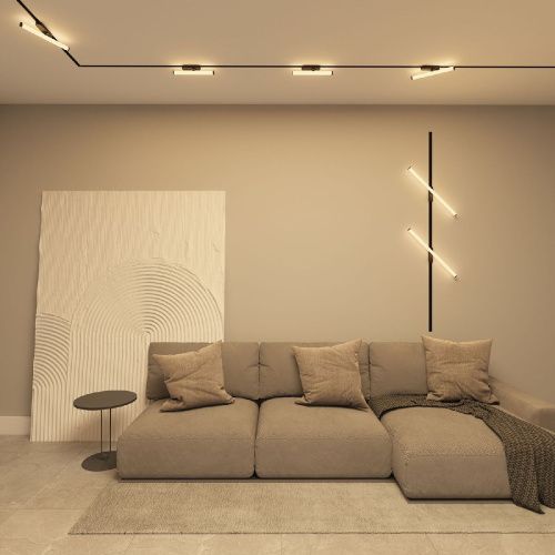 Трековый однофазный светильник Denkirs Strom (Стром) DK6438-BK - фото 4