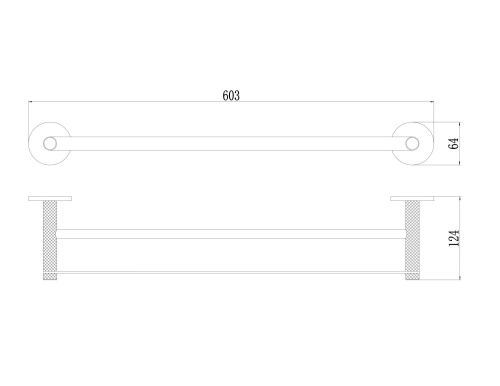 Полотенцедержатель Savol S-002148Q - фото 2