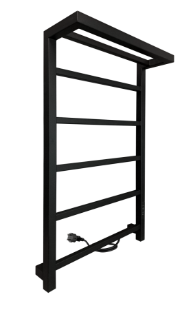 Полотенцесушитель электрический Indigo Brace Lux LCBLE70-40PBRRt 45х70 черный