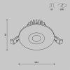 Светильник встраиваемый Maytoni Technical Zen DL038-2-L7W