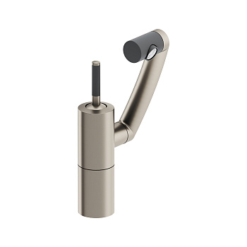 Смеситель Damixa Arc 290217264 на раковину никель без термостата