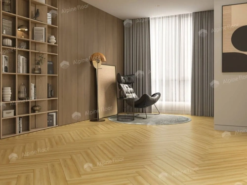 SPC ламинат Alpine Floor Parquet Light ECO 13-28 MC Дуб Поллукс толщина 0.4 см 43 класс 600х125 - фото 3
