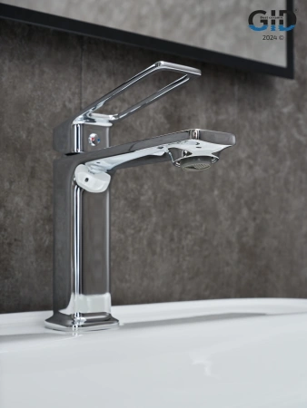 Смеситель Gid Cascada L057CHK на раковину хром