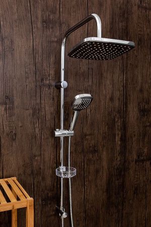 Душевая стойка Orange O-Shower OW04 настенная цвет хром