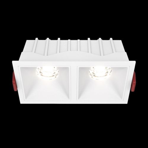 Светильник встраиваемый Maytoni Technical Alfa LED DL043-02-10W4K-SQ-W - фото 3