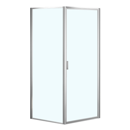 Душевой уголок Azario Richmond AZ-NAG1221 1000 100х100 стекло прозрачное профиль хром без поддона