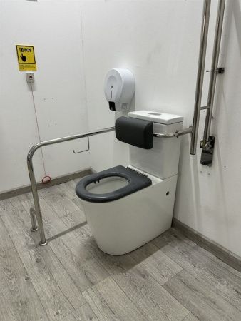 Поручень-опора с подушкой для инвалидов в санитарно-гигиенические комнаты Dstrana  8333