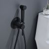 Гигиенический душ со смесителем Rose R235H черный