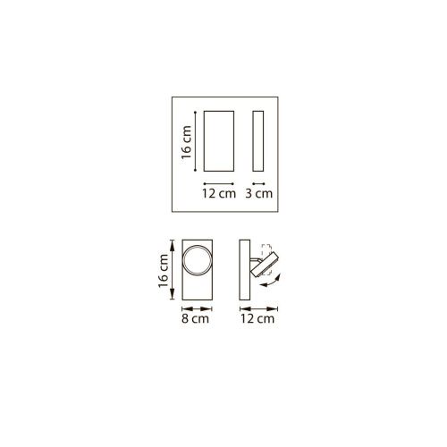 Бра Lightstar Fico (Фицо) 740617 - фото 2