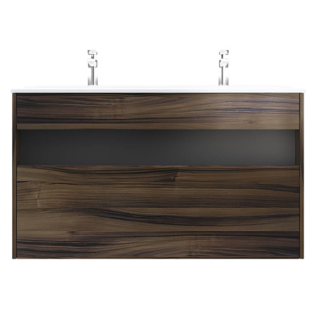 Тумба под раковину Am.Pm Func M8FFUX1201OF 121х49х70 подвесная цвет темное дерево