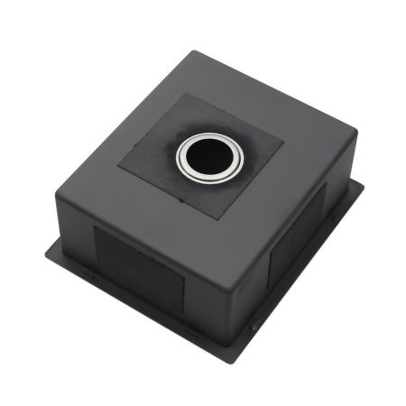 Кухонная мойка Melana ProfLine MLN-R5245H 50х45 цвет серый поверхность матовая