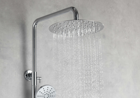 Душевая стойка Aquatek ВЕГА AQ2040CR настенная цвет хром