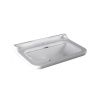 Раковина из сантехнического фарфора Kerasan Waldorf 4141K1bi/cr*1 80х60 подвесная цвет белый 1 отверстие под смеситель