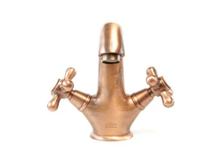 Смеситель Webert Armony AM700102060 на раковину медь