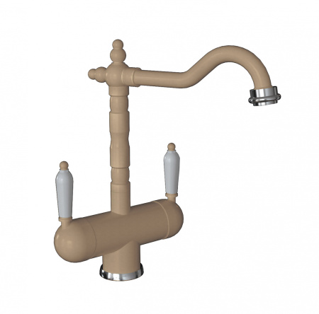 Смеситель для кухни Florentina Ария 333.21H.2113.202 на раковину шампань