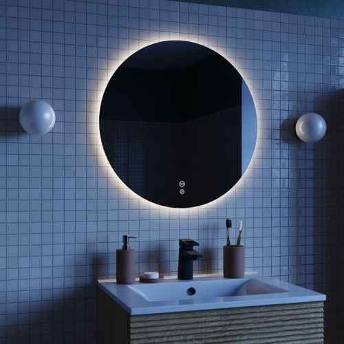 Зеркало с подсветкой IDDIS Bild BIL60T0i98 60х60 цвет белый - фото 3