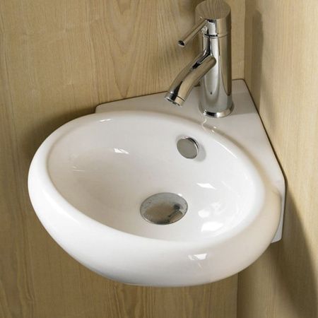 Раковина из сантехнического фарфора Melana 320350-805 40х40 накладная цвет белый 1 отверстие под смеситель