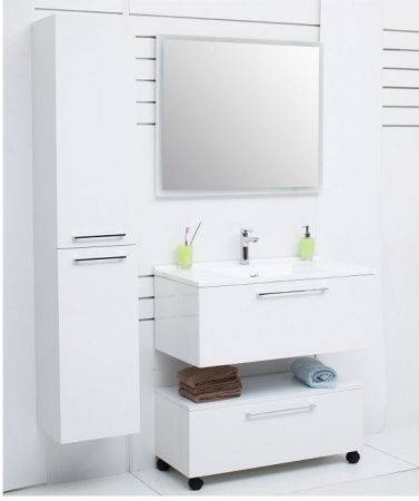 Зеркало с подсветкой De Aqua Сити CIT 405 100 100х80 подвесное