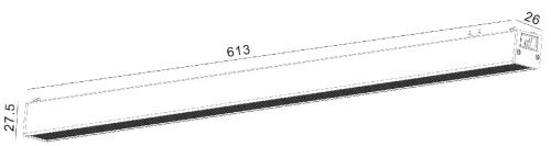 Трековый светильник SWG PRO Slim (Слим) 00-00022079 - фото 2