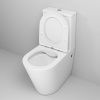 Унитаз напольный с бачком Grossman Color GR-4480MS белый с сиденьем микролифт безободковый каскадный смыв