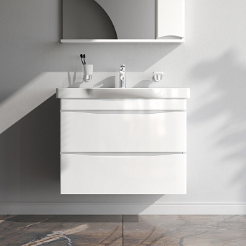 Тумба под раковину Am.Pm Like M80FHX0802WG 80х45х65 подвесная цвет белый