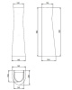 Пьедестал для раковины Santeri Соната 136012S0000B0
