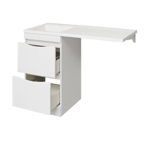 Тумба под раковину Runo Орион 00-00000145 40х50 напольная цвет белый - фото 4