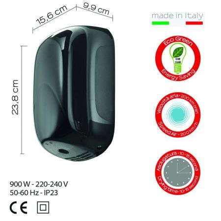 Сушилка для рук Gedy Alize 2455(14)