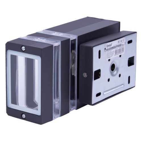 Уличный настенный светильник Uniel UUL-S17A 60W/E27 IP65 BLACK - фото 3