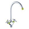 Смеситель для кухни Cron CN46142-12 на мойку зеленый