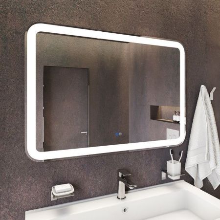 Зеркало с подсветкой Iddis Edifice ЗЛП109 100х70 подвесное