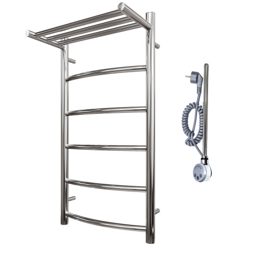 Полотенцесушитель Point Афина PN04158PE электрический хром - фото 4