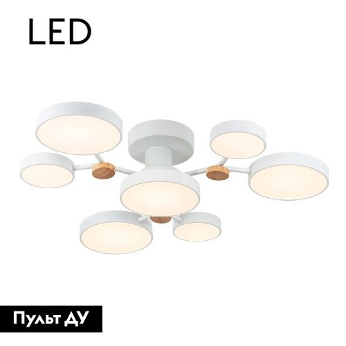 Люстра потолочная LED4U L3201-700 WT - фото 2