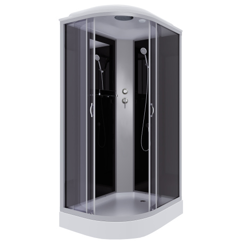 Душевая кабина Niagara Classic 35121433R 120х80 асимметричная с крышей